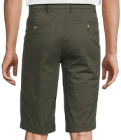 Roundtree & Yorke The Cloud Short Washed Classic Fit Flat Front 13#double; Inseam Chino Shorts