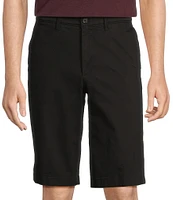 Roundtree & Yorke The Cloud Short Washed Classic Fit Flat Front 13#double; Inseam Chino Shorts