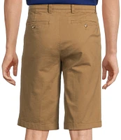 Roundtree & Yorke The Cloud Short Washed Classic Fit Flat Front 13#double; Inseam Chino Shorts