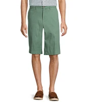 Roundtree & Yorke The Cloud Short Washed Classic Fit Flat Front 13#double; Inseam Chino Shorts