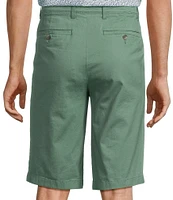 Roundtree & Yorke The Cloud Short Washed Classic Fit Flat Front 13#double; Inseam Chino Shorts
