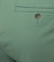 Roundtree & Yorke The Cloud Short Washed Classic Fit Flat Front 13#double; Inseam Chino Shorts