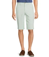 Roundtree & Yorke The Cloud Short Washed Classic Fit Flat Front 13#double; Inseam Chino Shorts