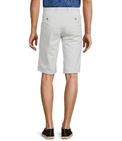 Roundtree & Yorke The Cloud Short Washed Classic Fit Flat Front 13#double; Inseam Chino Shorts
