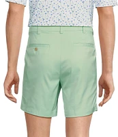 Roundtree & Yorke The Fairway Seasonal 7#double; Flat Front Performance Shorts