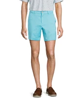 Roundtree & Yorke The Fairway Seasonal 7#double; Flat Front Performance Shorts