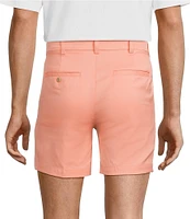Roundtree & Yorke The Fairway Seasonal 7#double; Flat Front Performance Shorts