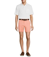 Roundtree & Yorke The Fairway Seasonal 7#double; Flat Front Performance Shorts