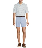 Roundtree & Yorke The Fairway Seasonal 7#double; Flat Front Performance Shorts