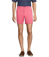 Roundtree & Yorke The Fairway Seasonal 7#double; Flat Front Performance Shorts