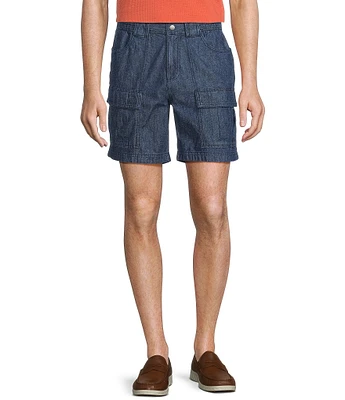Roundtree & Yorke The Hiker Cargo 7#double; Classic Fit Shorts