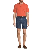 Roundtree & Yorke The Hiker Cargo 7#double; Classic Fit Shorts