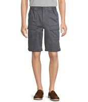 Roundtree & Yorke The Hiker Classic Fit 11#double; Inseam Neutral Cargo Shorts