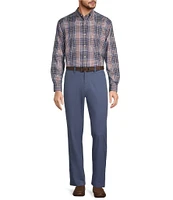 Roundtree & Yorke The Perfect Chino Stewart Classic Fit Washed Chino Pants