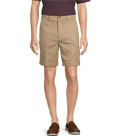 Roundtree & Yorke TravelSmart Classic Fit Flat Front Luxury Microfiber 8#double; Inseam Shorts