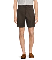 Roundtree & Yorke TravelSmart Classic Fit Flat Front Luxury Microfiber 8#double; Inseam Shorts