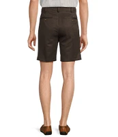 Roundtree & Yorke TravelSmart Classic Fit Flat Front Luxury Microfiber 8#double; Inseam Shorts