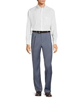 Roundtree & Yorke travelSMART Classic Fit Herringbone Ultimate Comfort Dress Pants