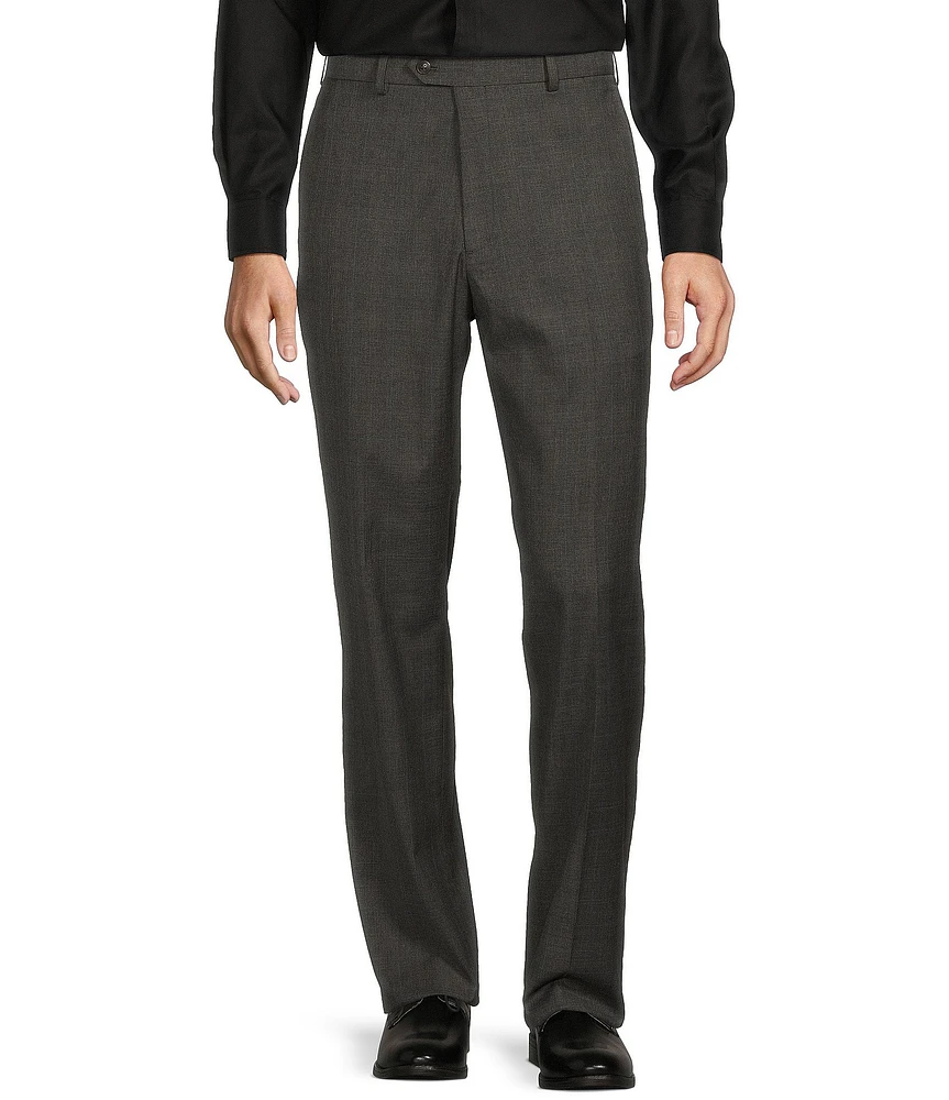 Roundtree & Yorke travelSMART Classic Fit Plaid Dress Pants