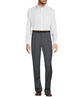 Roundtree & Yorke travelSMART Classic Fit Plaid Ultimate Comfort Dress Pants