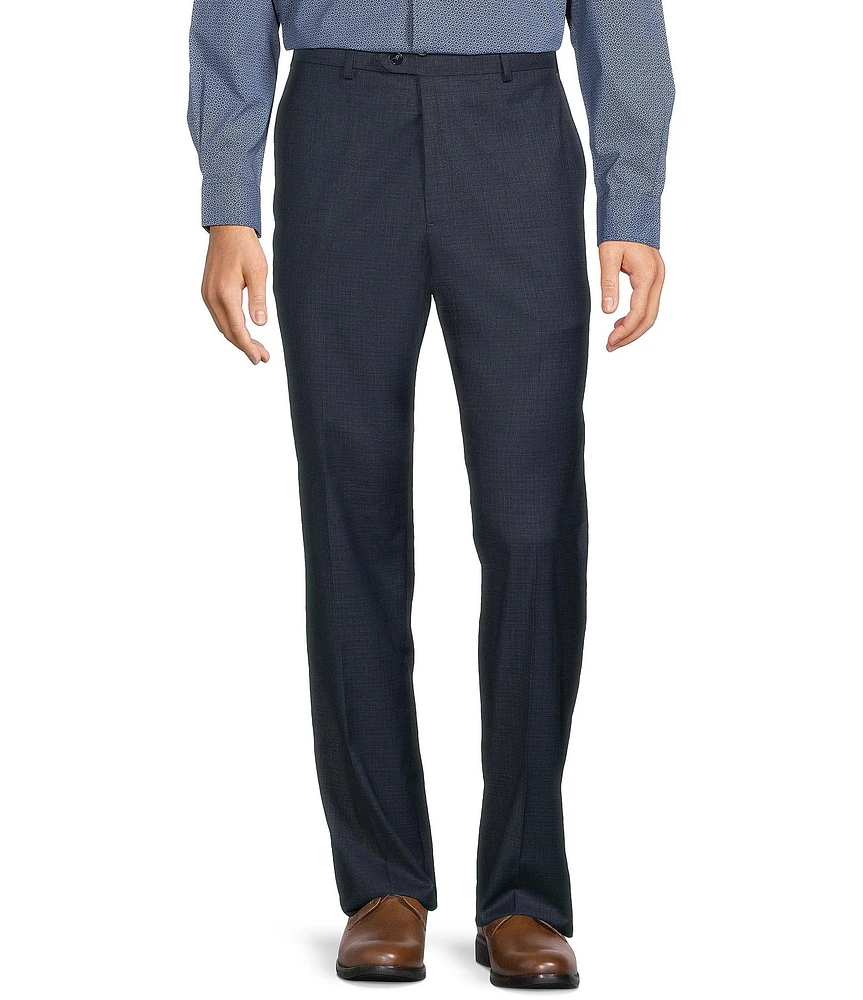 Roundtree & Yorke travelSMART Classic Fit Solid Texture Dress Pants