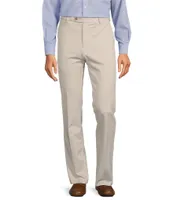 Roundtree & Yorke TravelSmart Ultimate Performance Slim Fit Flat Front Non-Iron Chino Pants