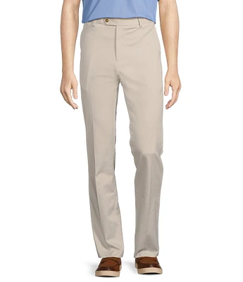 Roundtree & Yorke TravelSmart Ultimate Performance Slim Fit Flat Front Non-Iron Chino Pants