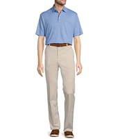 Roundtree & Yorke TravelSmart Ultimate Performance Slim Fit Flat Front Non-Iron Chino Pants