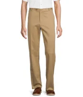 Roundtree & Yorke TravelSmart CoreComfort Big & Tall Non-Iron Flat-Front Classic Fit Chino Pants