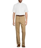 Roundtree & Yorke TravelSmart CoreComfort Big & Tall Non-Iron Flat-Front Classic Fit Chino Pants