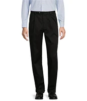 Roundtree & Yorke TravelSmart CoreComfort Big & Tall Non-Iron Pleated Classic Fit Chino Pants