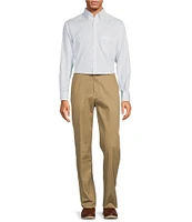 Roundtree & Yorke TravelSmart Ultimate Performance Classic Fit Flat Front Non-Iron Chino Pants