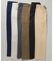 Roundtree & Yorke TravelSmart Ultimate Performance Classic Fit Flat Front Non-Iron Chino Pants