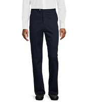 Roundtree & Yorke TravelSmart Ultimate Performance Classic Fit Flat Front Non-Iron Chino Pants