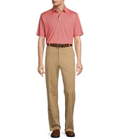 Roundtree & Yorke TravelSmart Ultimate Performance Classic Fit Flat Front Non-Iron Chino Pants