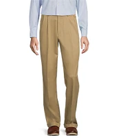 Roundtree & Yorke TravelSmart Ultimate Performance Classic Fit Pleated Non-Iron Chino Pants