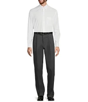 Roundtree & Yorke TravelSmart Ultimate Performance Classic Fit Pleated Non-Iron Chino Pants