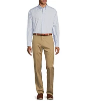 Roundtree & Yorke TravelSmart Ultimate Performance Classic Straight Fit Flat Front Non-Iron Chino Pants