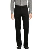 Roundtree & Yorke TravelSmart Ultimate Performance Classic Straight Fit Flat Front Non-Iron Chino Pants