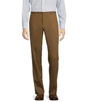 Roundtree & Yorke TravelSmart Ultimate Performance Classic Straight Fit Flat Front Non-Iron Chino Pants