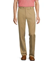 Roundtree & Yorke TravelSmart Ultimate Performance Classic Straight Fit Flat Front Non-Iron Chino Pants