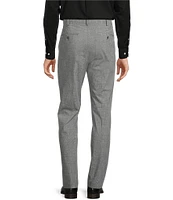 Roundtree & Yorke TravelSmart Flat Front Classic Fit Textured Dress Pants