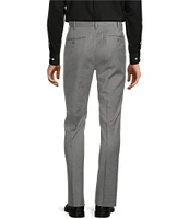 Roundtree & Yorke TravelSmart Luxury Gabardine Ultimate Comfort Straight Fit Non-Iron Flat Front Dress Pants