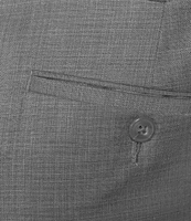 Roundtree & Yorke TravelSmart Luxury Gabardine Ultimate Comfort Straight Fit Non-Iron Flat Front Dress Pants