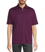Roundtree & Yorke TravelSmart Short Sleeve Solid Polo Shirt
