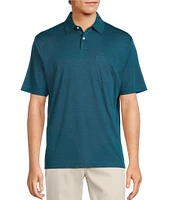 Roundtree & Yorke TravelSmart Short Sleeve Solid Polo Shirt