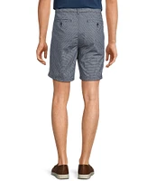 Roundtree & Yorke True Blue 8#double; Inseam Flat Front Pull On Shorts