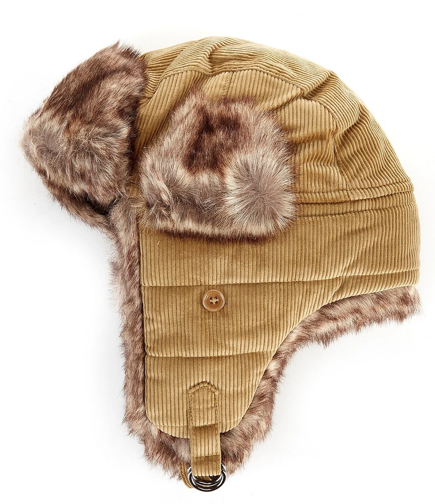 Rowm Corduroy Trapper Hat