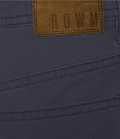 Rowm Flat Front 5-Pocket Garment Dyed Canvas Pants