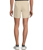 Rowm Flat Front Solid 7#double; Inseam Shorts